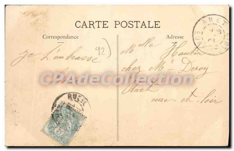 Postcard From Old Rueil Garden I'Hotel Town