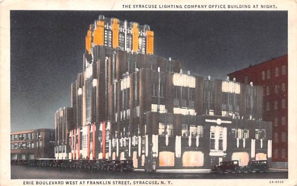 Syracuse Lighting Company Office Building New York  