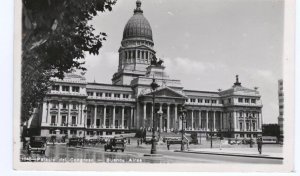 RPPC Postcard Palacio del Congreso Buenos Aires Argentina
