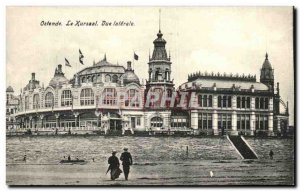 Old Postcard Ostend Kursaal Lateral View