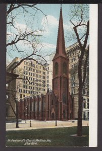 NY New York City - Dr. Parkhurst's Church, Madison Ave. - Und/B