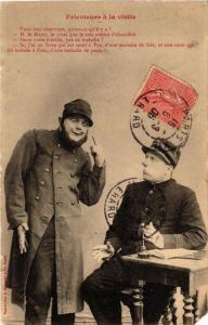 CPA AK Fricoteurs a la visite A. BERGERET (675399)