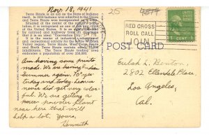 IN - Terre Haute. Wabash Avenue Street Scene