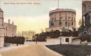 BR58698 round tower and norman gate windsor uk