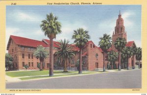 PHOENIX, Arizona, 30-40's ; First Presbyterian Church