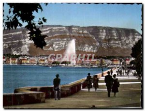 Modern Postcard Quai Wilson And The Saleve Geneva Switzerland