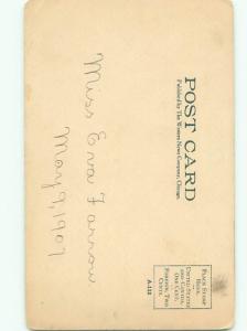 Divided-Back PRETTY WOMAN Risque Interest Postcard AA7915