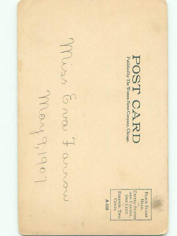 Divided-Back PRETTY WOMAN Risque Interest Postcard AA7915