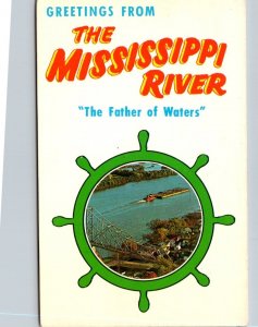 Greetings From The Mississippi River The Father Of Waters