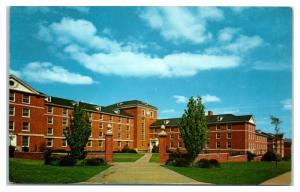 PA Mc Allister Hall Penn State University Vintage Postcard Campus fronting 