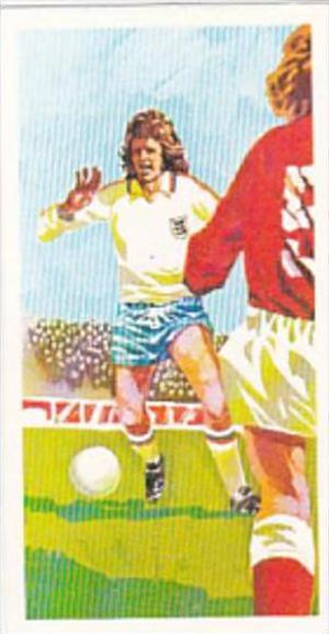 Brooke Bond Trade Card Play Better Soccer No 11 Running With Ball