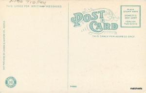 C-1910 Seattle Washington James Yesler Pioneer Square Trolley postcard 11100