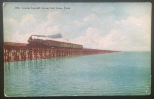 Lucin Cut-off, Great Salt Lake, Utah 1574 (train) 