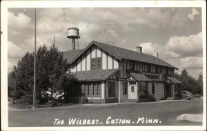 Cotton MN The Wilbert Real Photo Postcard