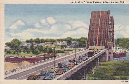 Ohio Lorain Erie Avenue Bascule Bridge