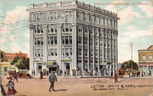 J86/ Oklahoma City Postcard c1910 Layton Smith & Hawk Building 226