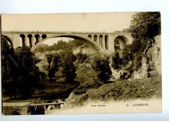 172941 Luxembourg Pont Adolphe Vintage postcard