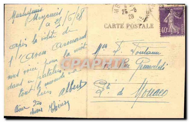 Postcard Old Tarn Gorges The Detroits