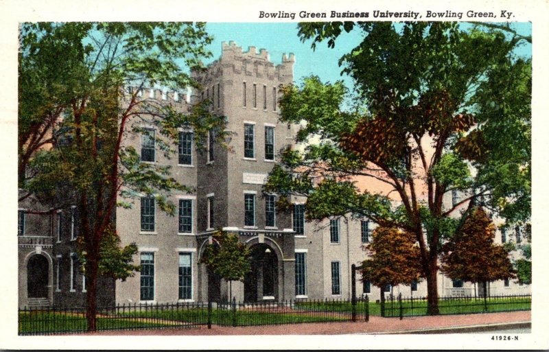 Kentucky Bowling Green Business University 1946 Curteich