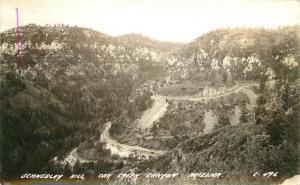 1930s Oak Creek Canyon Arizona Schnebley Hill RPPC Real photo postcard 1568