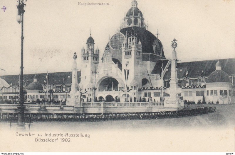 DUSSELDORF , Germany , 1902 ; Gewerbe- u. Industrie-Ausstellung ; #1