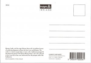 Kissing the Blarney Stone Ireland 1960s Postcard