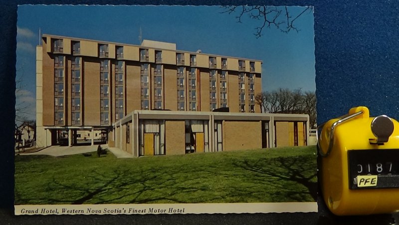 Continental Grand Hotel Yarmouth Nova Scotia Canada Unposted Chrome