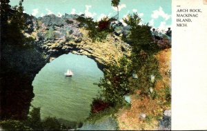 Michigan Mackinac Island Arch Rock Curteich