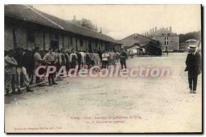 Old Postcard Toul Inner Court Of Fire Dragon Creil 12th grooming