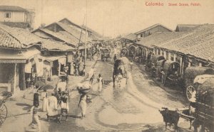 Ceylon Colombo Street Scene Pettah Sri Lanka 05.78