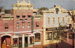 Disneyland, 1958, Upjohn Pharmacy, Message, Magic Kingdom, ,Old Postcard