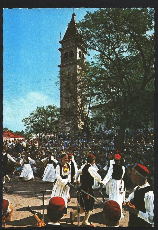 Croatia Postcard - Cilipi - Dubrovnik - Folk Costumes From Konavle LC3792