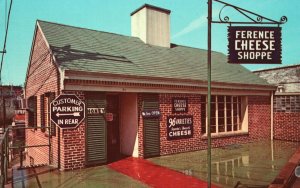 Vintage Postcard View of Ference Cheese Shoppe Asheville North Carolina N. C.