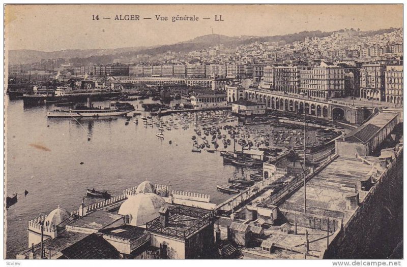 ALGER, Vue generale, Algeria, 10-20s