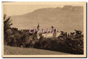 Old Postcard Aix Les Bains L & # 39Abbaye D & # 39Hautecombe has Chambotte