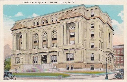 New York Utica Oneida County Court House
