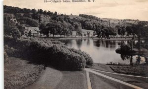 Hamilton New York Colgate Lake Scenic View Real Photo Postcard AA66790