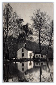 Chain Bridge Road Cumberland Maryland MD UNP B&W Chrome Postcard Y3