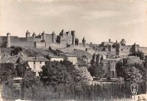 BR16506 Cite de Carcassonne vue generale   france