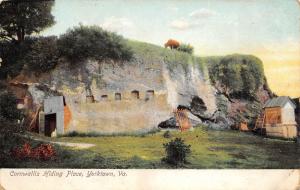 Yorktown Virginia c1906 Postcard Cornwallis Hiding Place