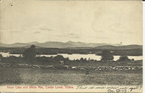 Kezar Lake And White Mountains, Center Lovell, Maine