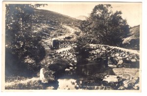 Real Photo, Sweden Bridge of Ambleside, Westmorland England, Used 1927