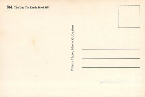 Movie Poster Advertising Postcard - The Day the Earth Stood Still