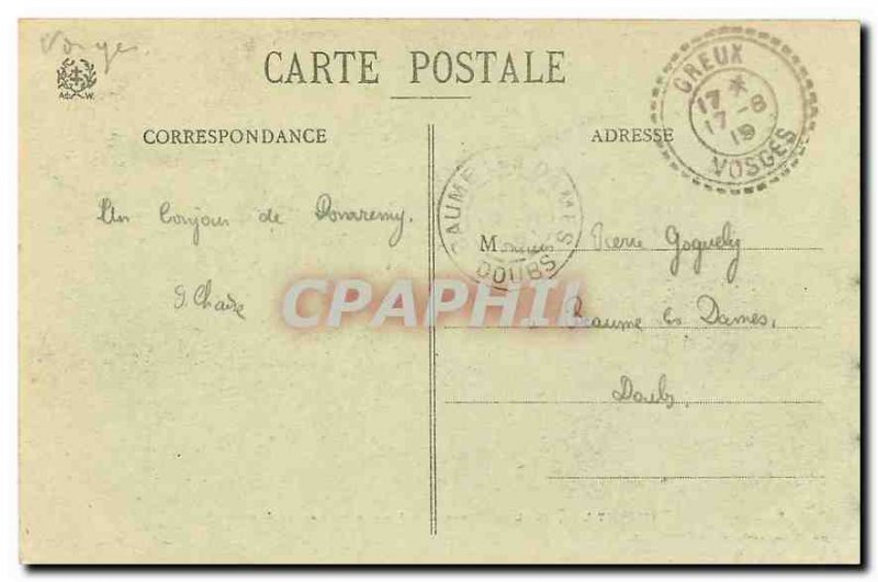 Old Postcard Domremy la Pucelle Vosges House Joan of Arc