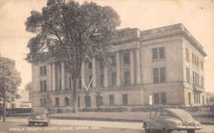 Eaton Ohio Preble Court House Street View Antique Postcard K17886 