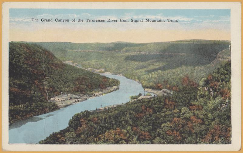 The Grand Canyon of the Tennessee River from Signal Mountain, Tennessee