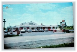 Vintage 1960's Advertising Postcard - M & M Restaurant North Webster Indiana