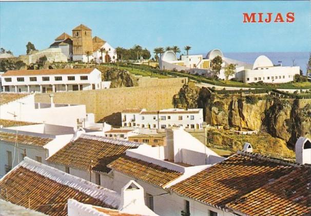 Spain Malaga Mijas Partial View