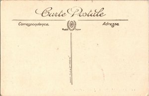 Montpellier Les Jardins du Peyrou Carte Postale Divided Back Antique Postcard  