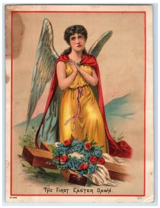 1880s Phoenix Chemical Works Electric Washing Compound Easter Dawn Angel #5E